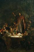 Carel fabritius The Raising of Lazarus painting